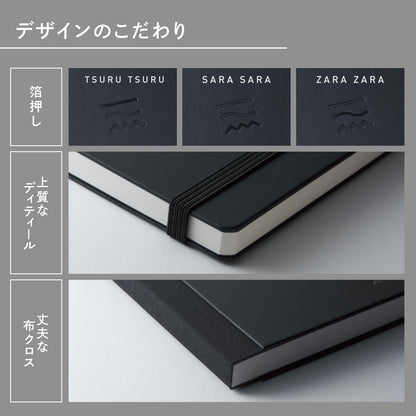 KOKUYO PERPANEP A5 Graph Paper Notebook with Smooth &amp; Rough Finish