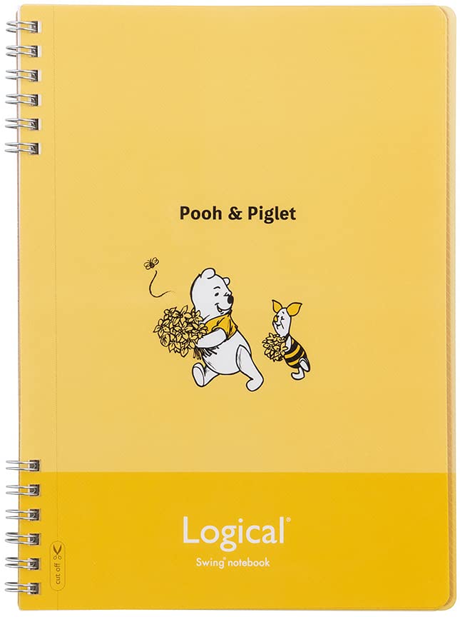 Nakabayashi Disney Swing Logical W Ring Notebook A5, B5 &amp; A7