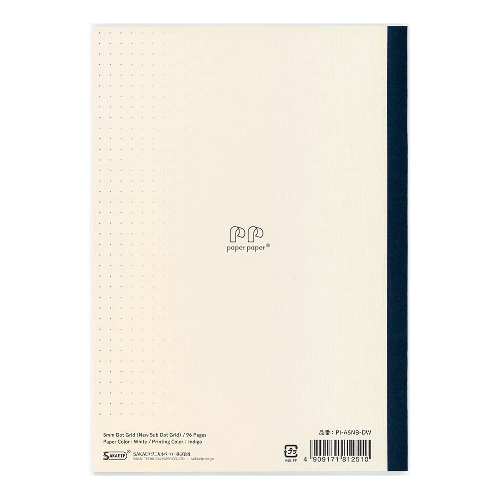 SAKAE Technical Paper A5 Notebook Soft Cover Dot Grid &amp; Blank Options