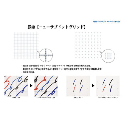 SAKAE Technical Paper A5 Notebook Soft Cover Dot Grid &amp; Blank Options