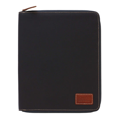 RHODIA Round Zip Case Notebook &amp; Memo Pad A5/A6 with Graph Paper