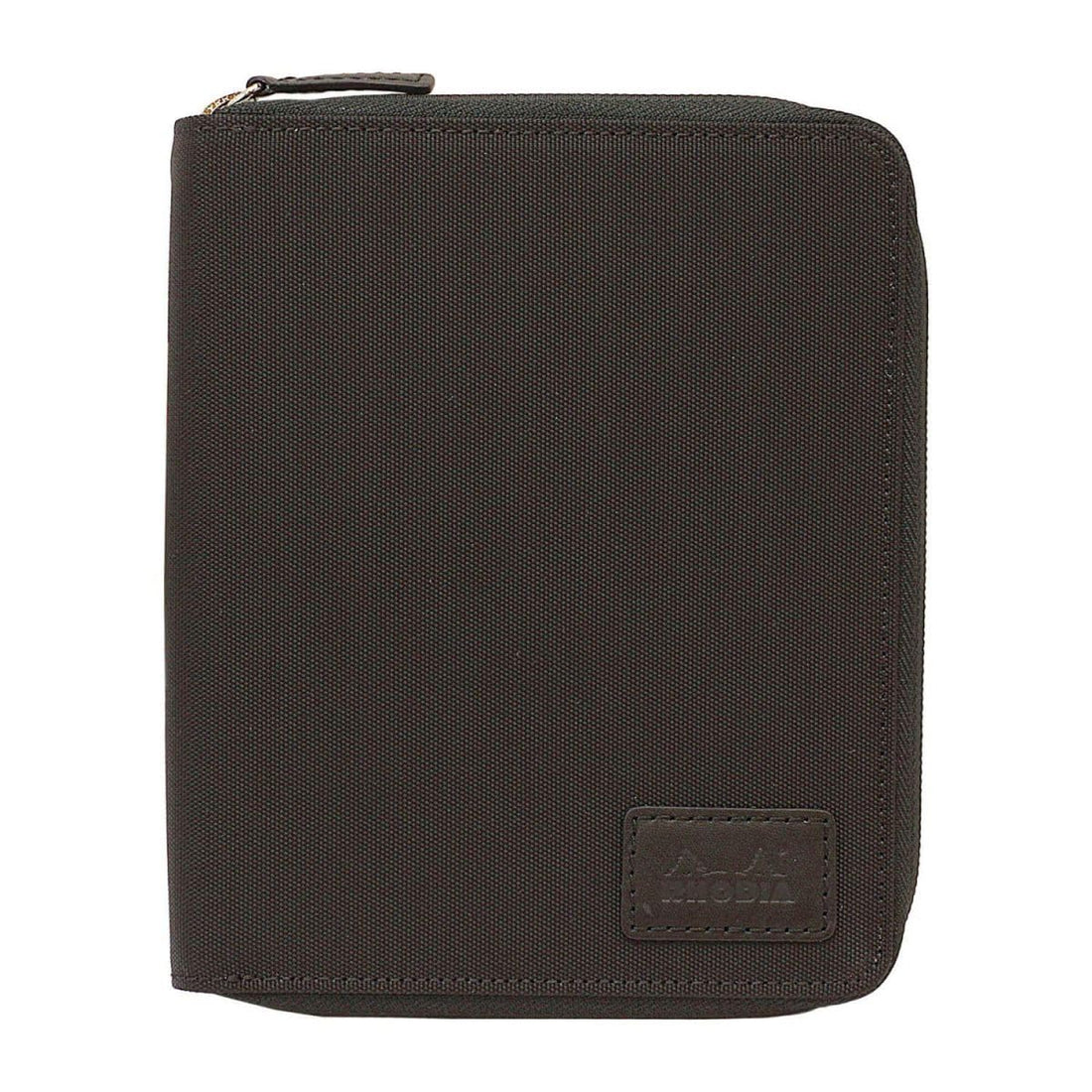 RHODIA Round Zip Case Notebook &amp; Memo Pad A5/A6 with Graph Paper