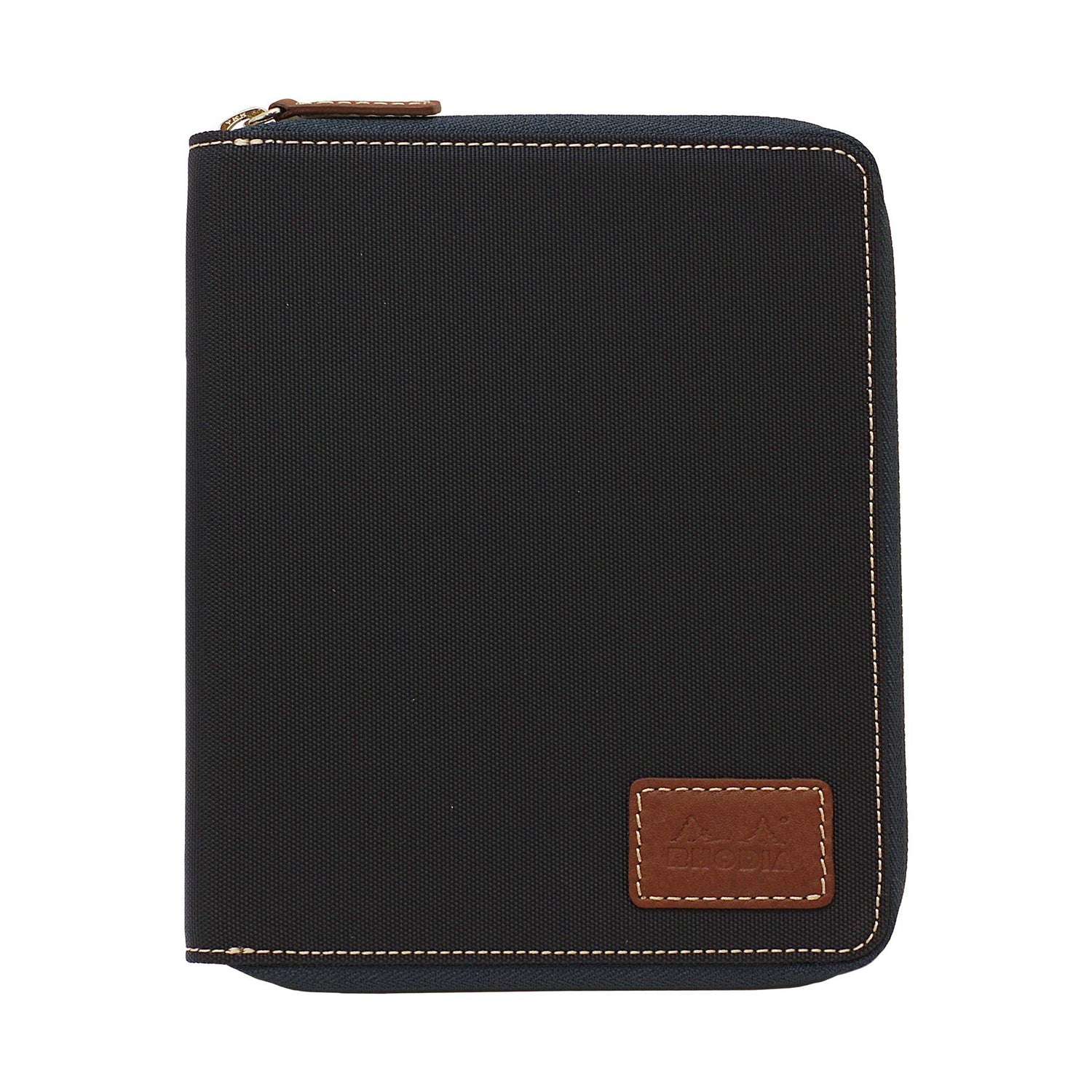 RHODIA Round Zip Case Notebook &amp; Memo Pad A5/A6 with Graph Paper