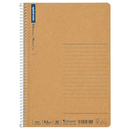 Maruman Spiral Notebooks A5, B5 &amp; B6 with Wide Rule Sheets