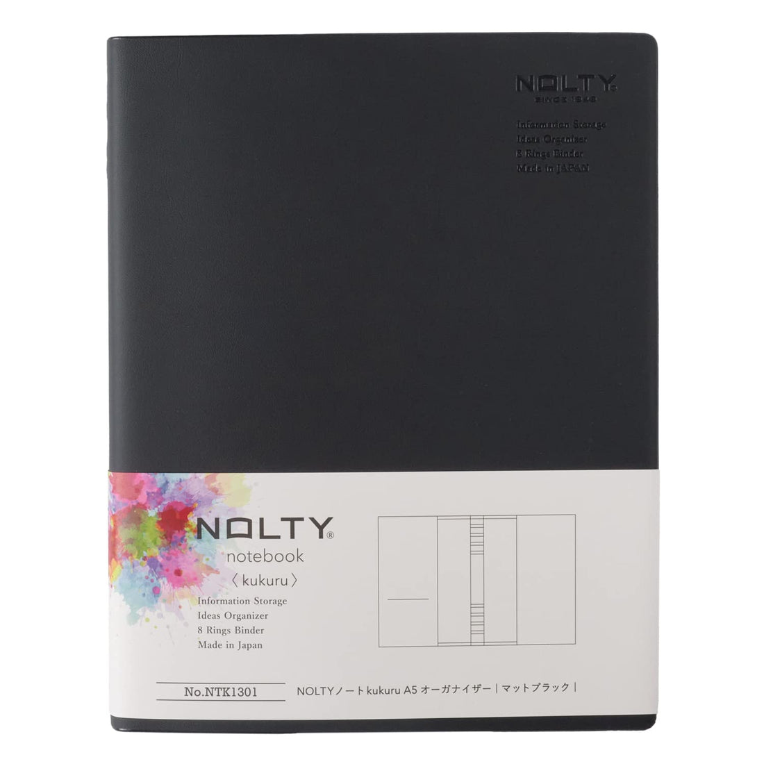 JMAM NOLTY kukuru A5 Organizer File for Efficient Planning