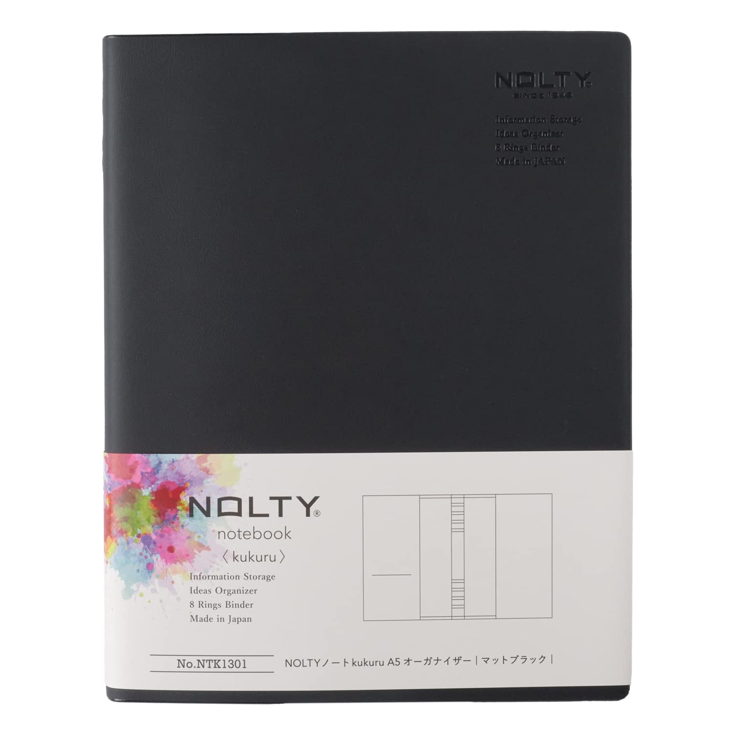 JMAM NOLTY kukuru A5 Organizer File for Efficient Planning