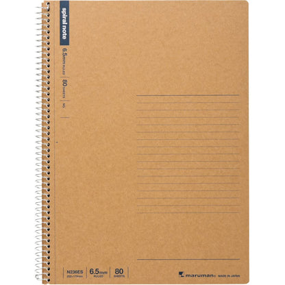 Maruman Spiral Notebooks A5, B5 &amp; B6 with Wide Rule Sheets