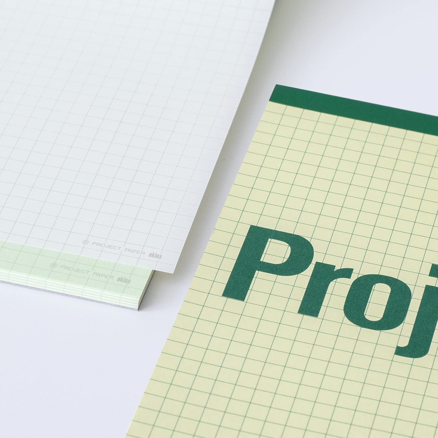 Okina Graph Paper A4 &amp; Half Size 3mm, 5mm, 7mm Grid 50 Sheets