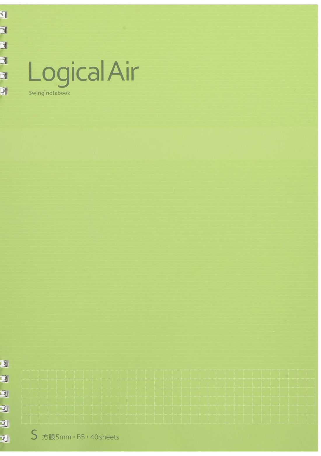 Nakabayashi Logical Air Wiro Notebook B5 &amp; A4 with Various Rulings