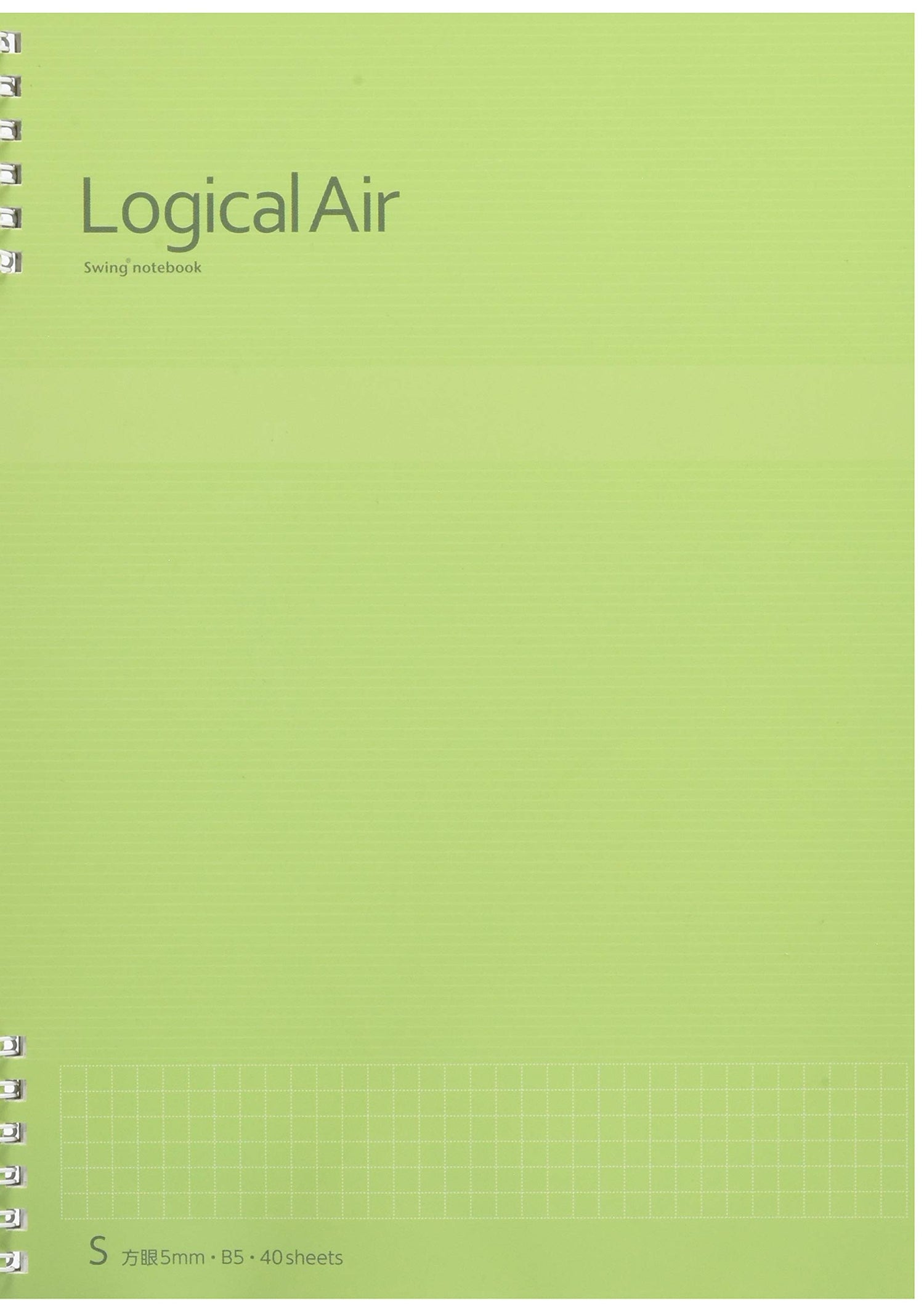 Nakabayashi Logical Air Wiro Notebook B5 &amp; A4 with Various Rulings