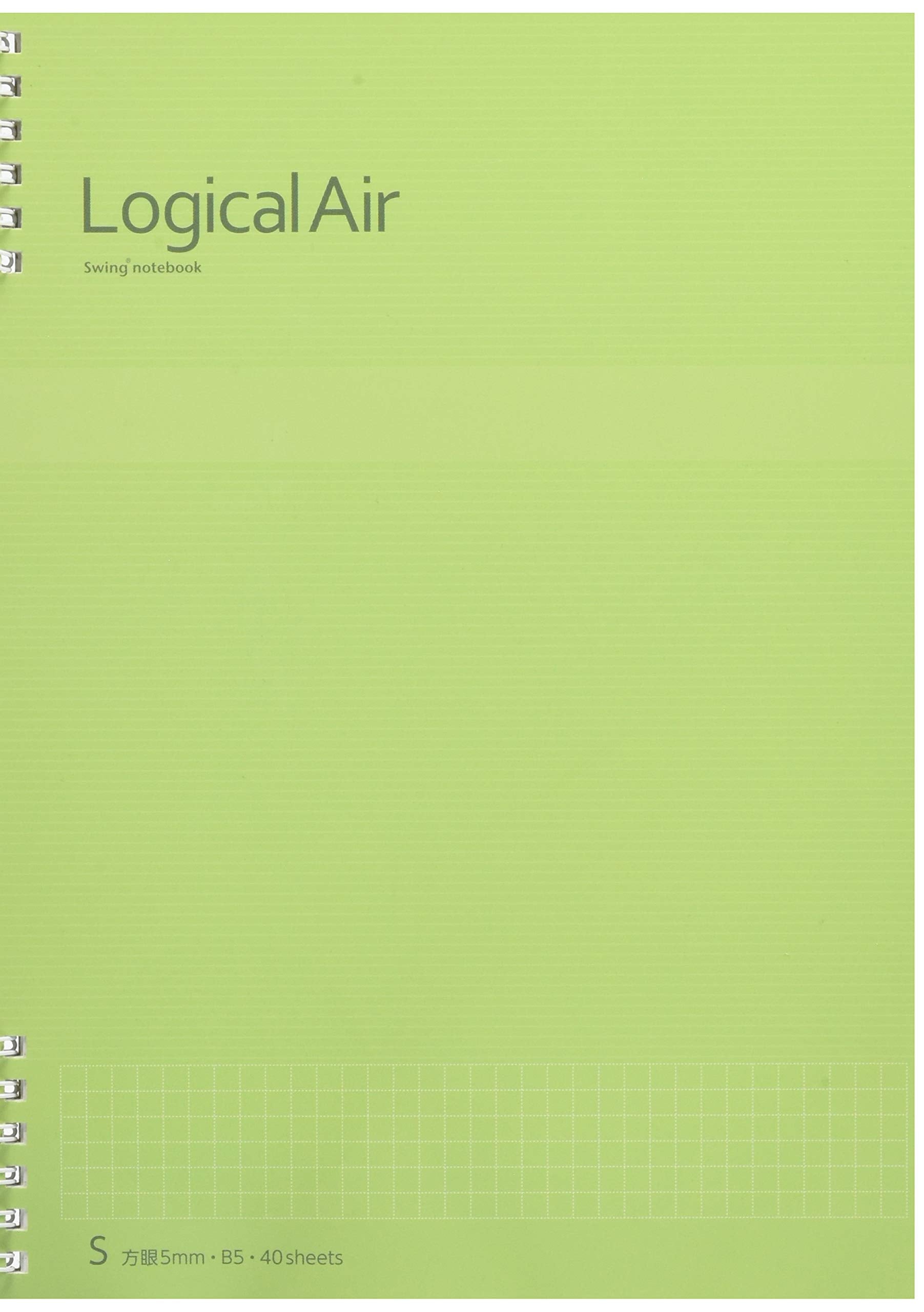Nakabayashi Logical Air Wiro Notebook B5 &amp; A4 with Various Rulings