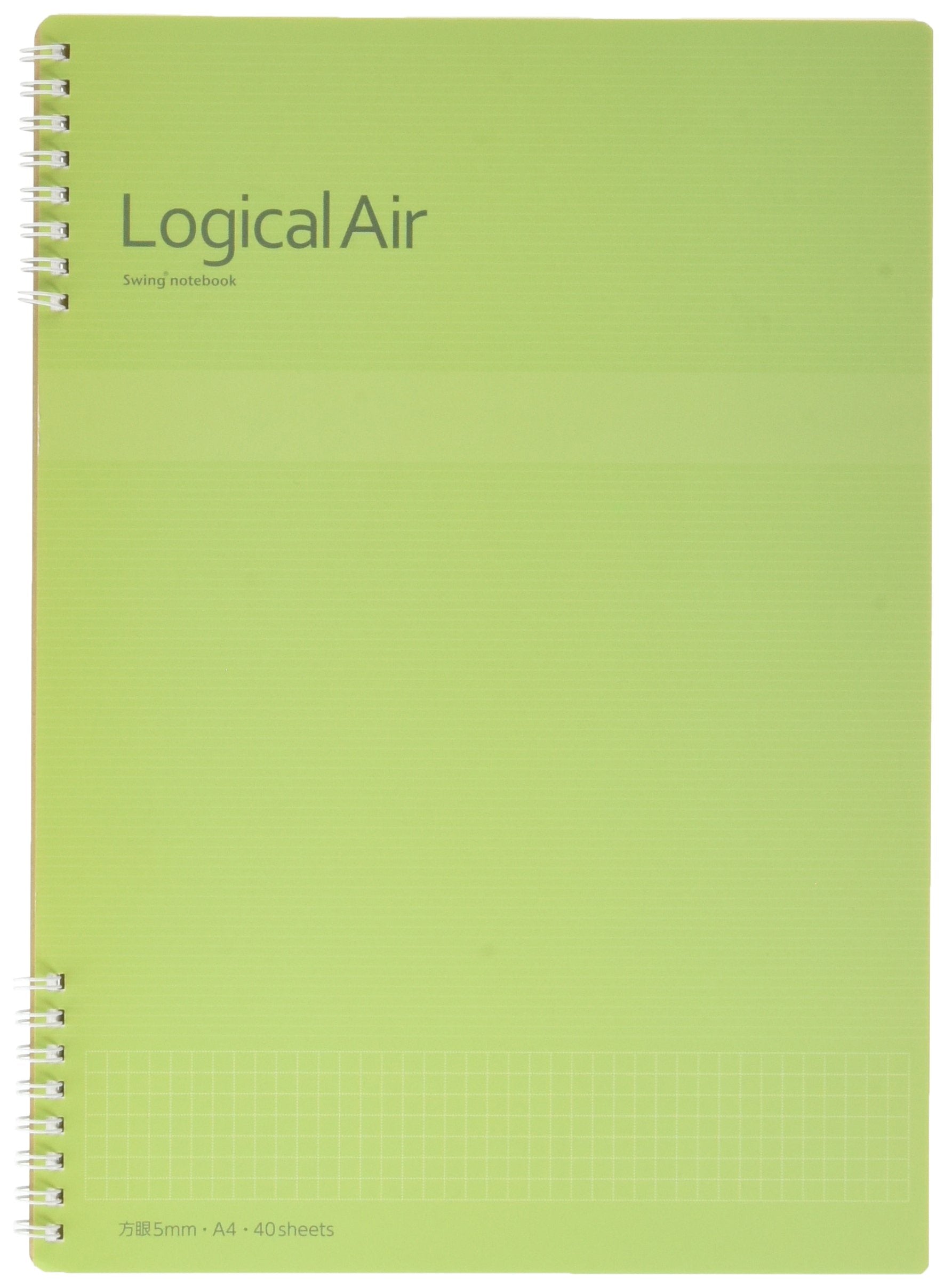 Nakabayashi Logical Air Wiro Notebook B5 &amp; A4 with Various Rulings