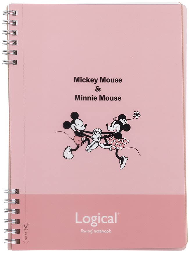 Nakabayashi Disney Swing Logical W Ring Notebook A5, B5 &amp; A7