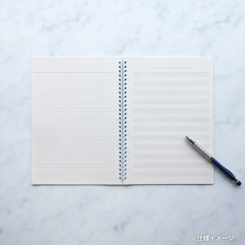 Maruman B5 Music Notebooks &amp; Notebooks Set with Staff Lines
