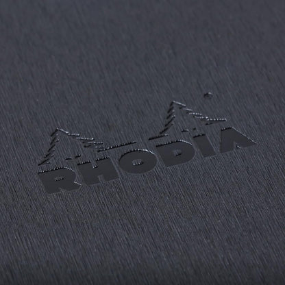 RHODIA Metallic PU Leather Cover A5 Notebook with Graph Paper