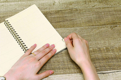 LABCLIP A5 &amp; B6 Slim Notebooks with Dot Grid and Horizontal Lines