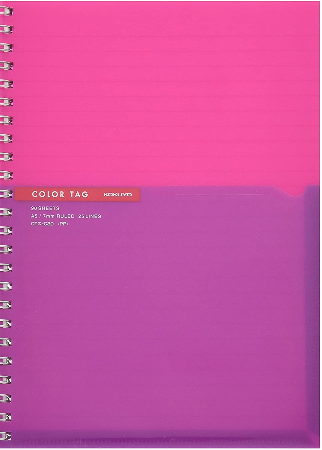 KOKUYO Bi-COLOR A5 Ring Notebook for Stylish Note-Taking
