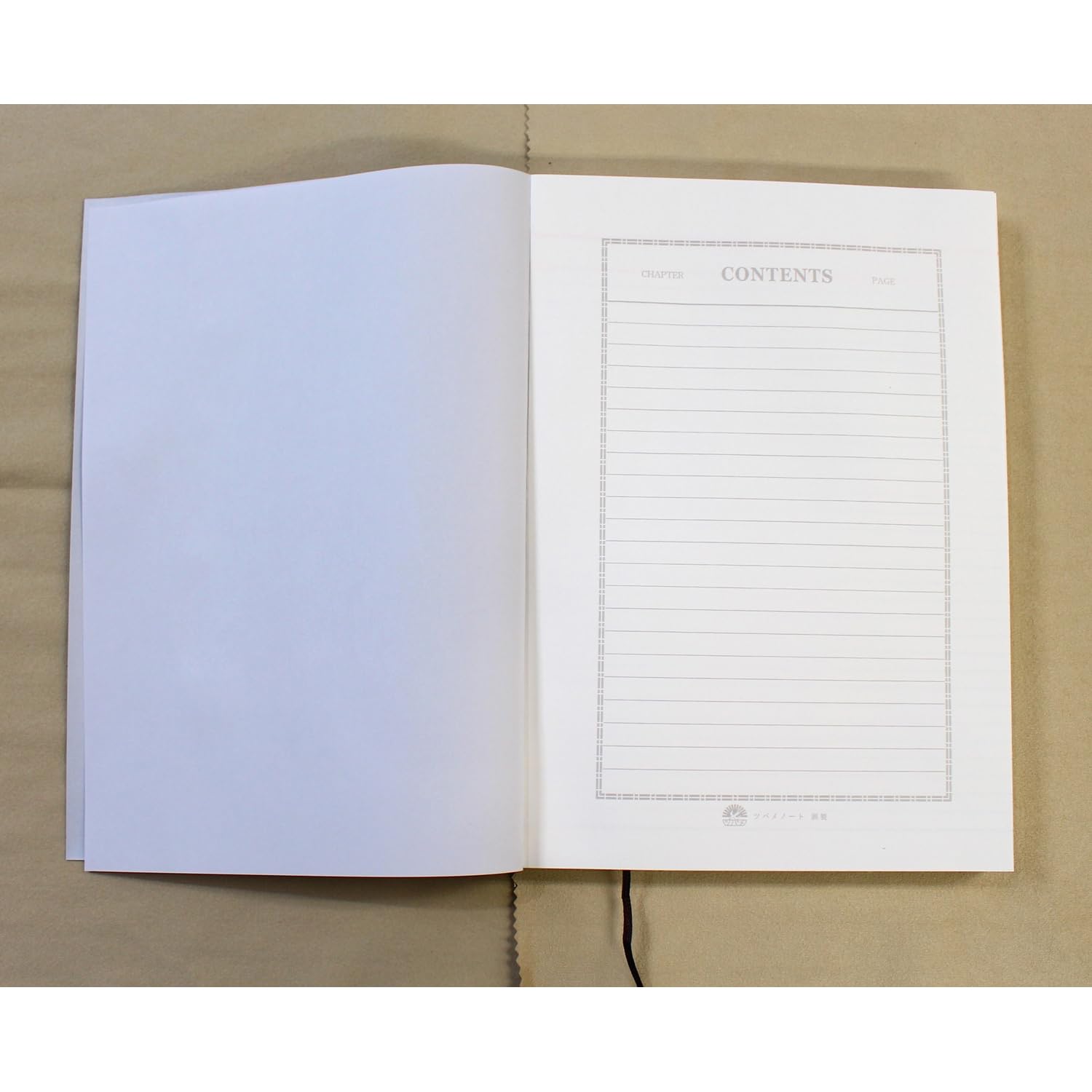Tsubame Notebook A4 &amp; B5 200 Sheets with Bookmark