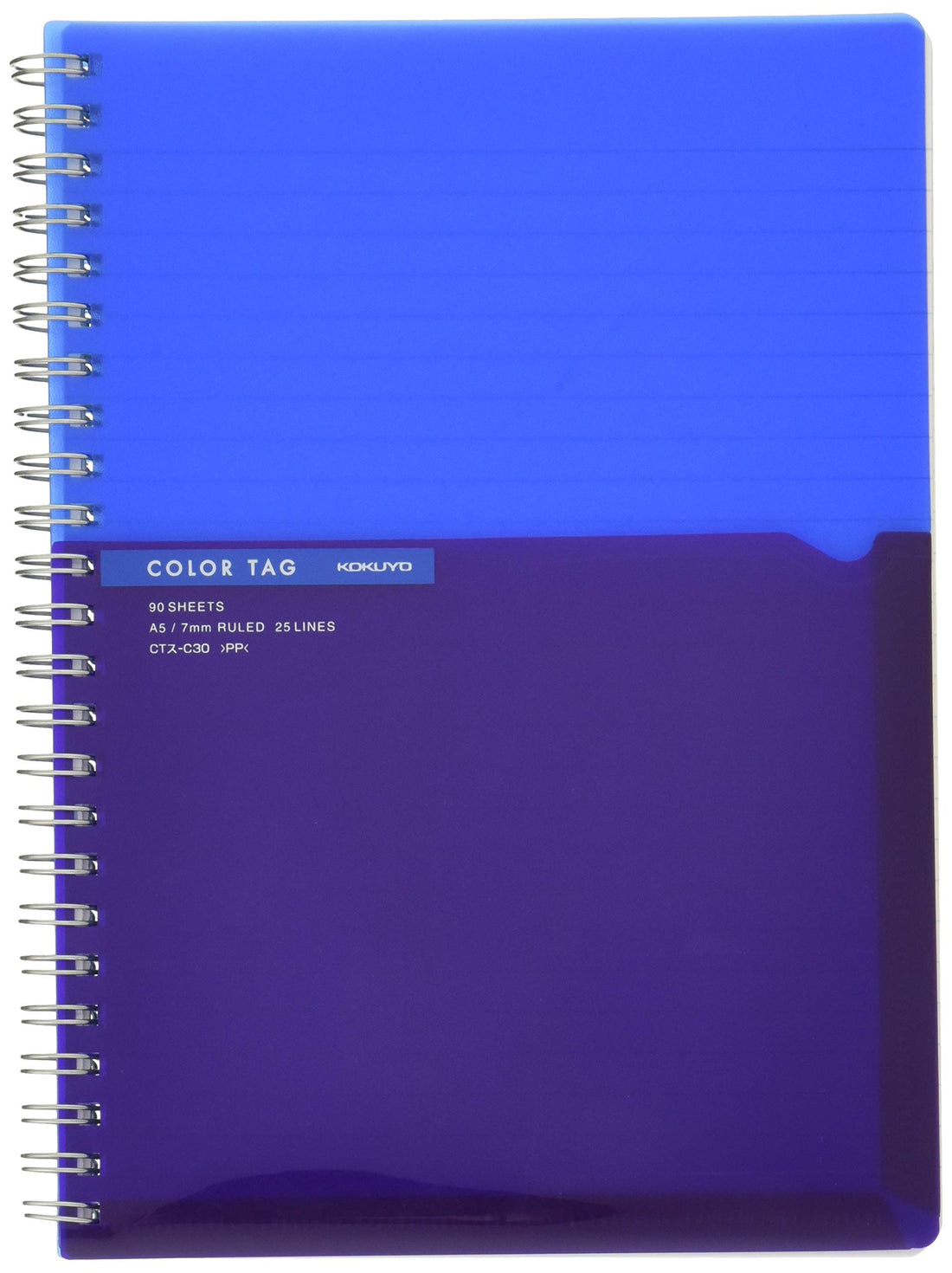 KOKUYO Bi-COLOR A5 Ring Notebook for Stylish Note-Taking