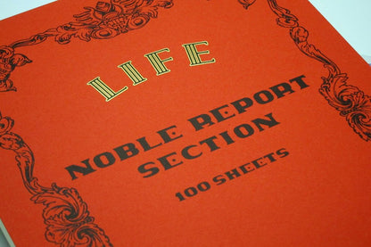 LIFE Noble Report A4 Notebook &amp; Graph Paper 100 Sheets