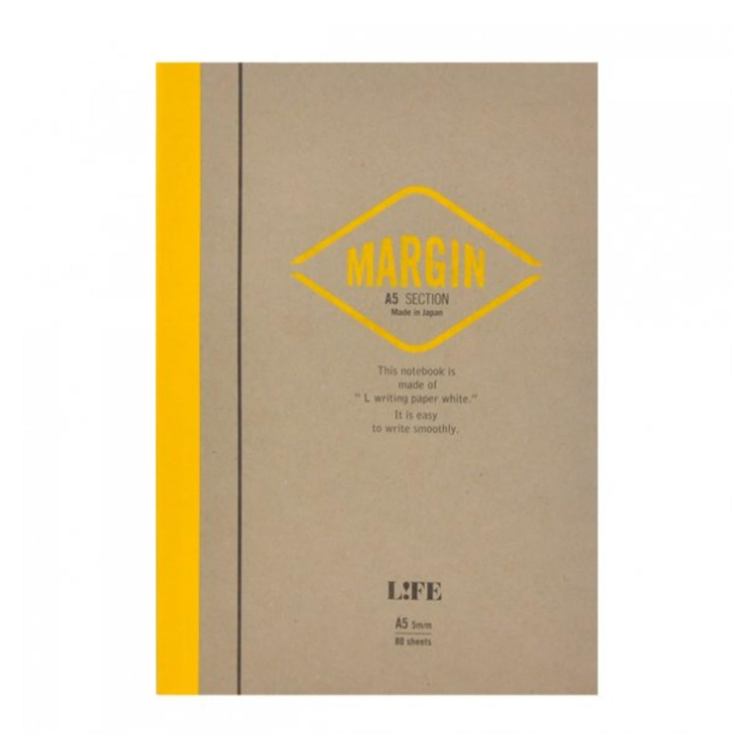 LIFE Margin Notebook B5 &amp; A5 for Daily Use and Japanese Writing