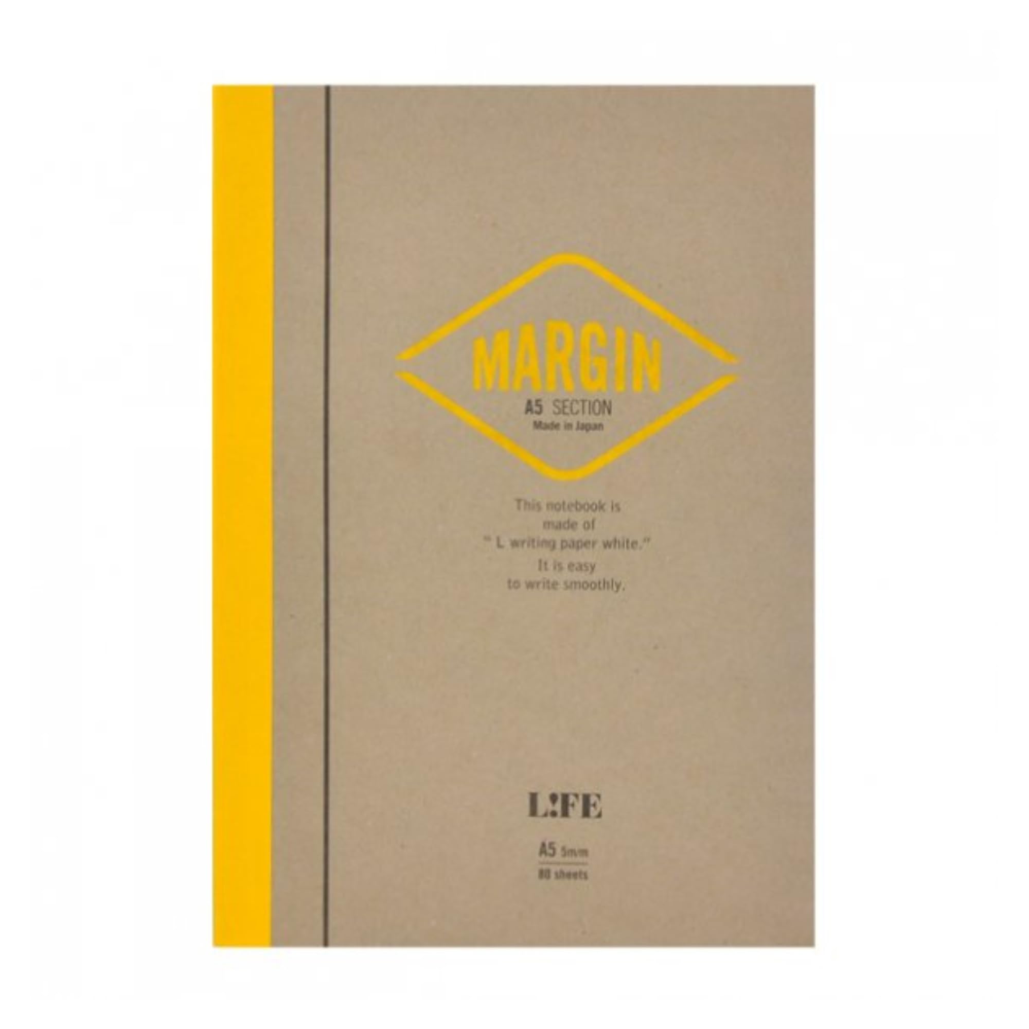 LIFE Margin Notebook B5 &amp; A5 for Daily Use and Japanese Writing