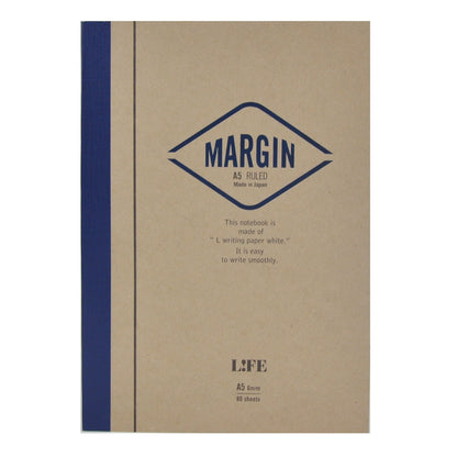 LIFE Margin Notebook B5 &amp; A5 for Daily Use and Japanese Writing
