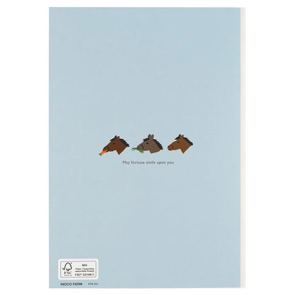 GreetingLife A5 Notebook for Horse Racing Enthusiasts