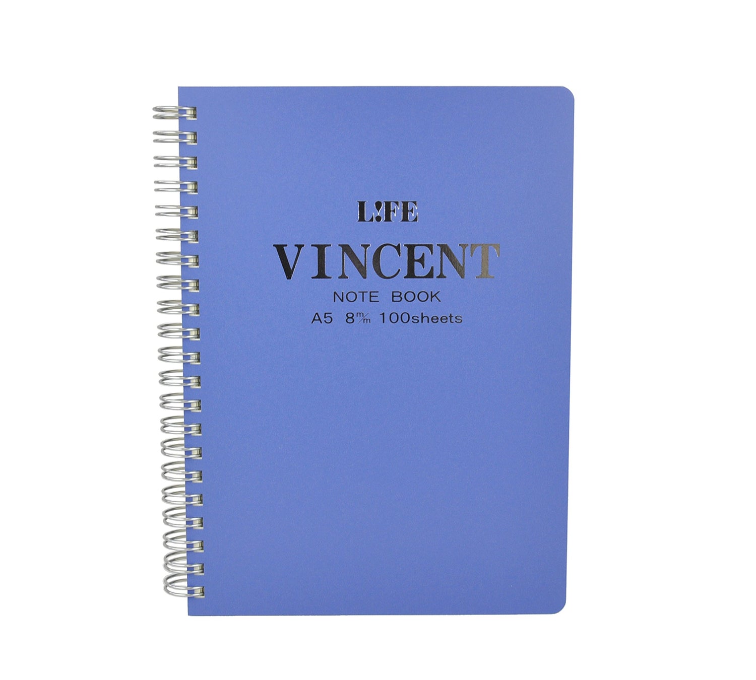 LIFE Vincent A5 Notebook with 8mm Ruled Lines &amp; Pages