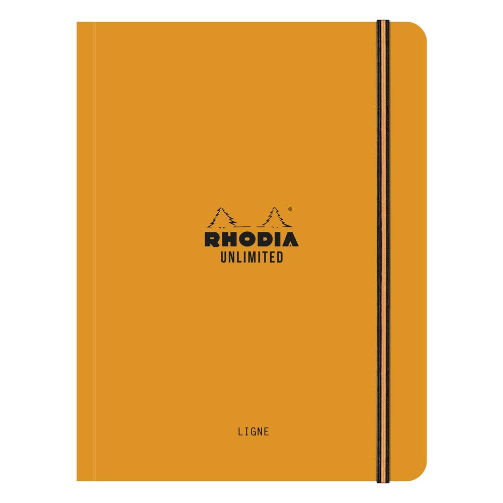 RHODIA Unlimited A5+ Notebook with Ruled and Grid Pages