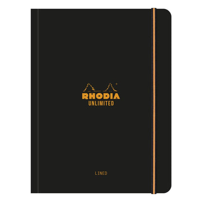 RHODIA Unlimited A5+ Notebook with Ruled and Grid Pages