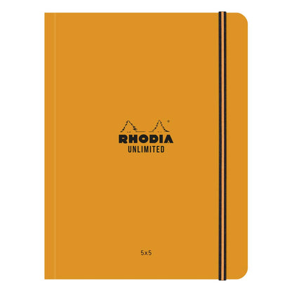 RHODIA Unlimited A5+ Notebook with Ruled and Grid Pages