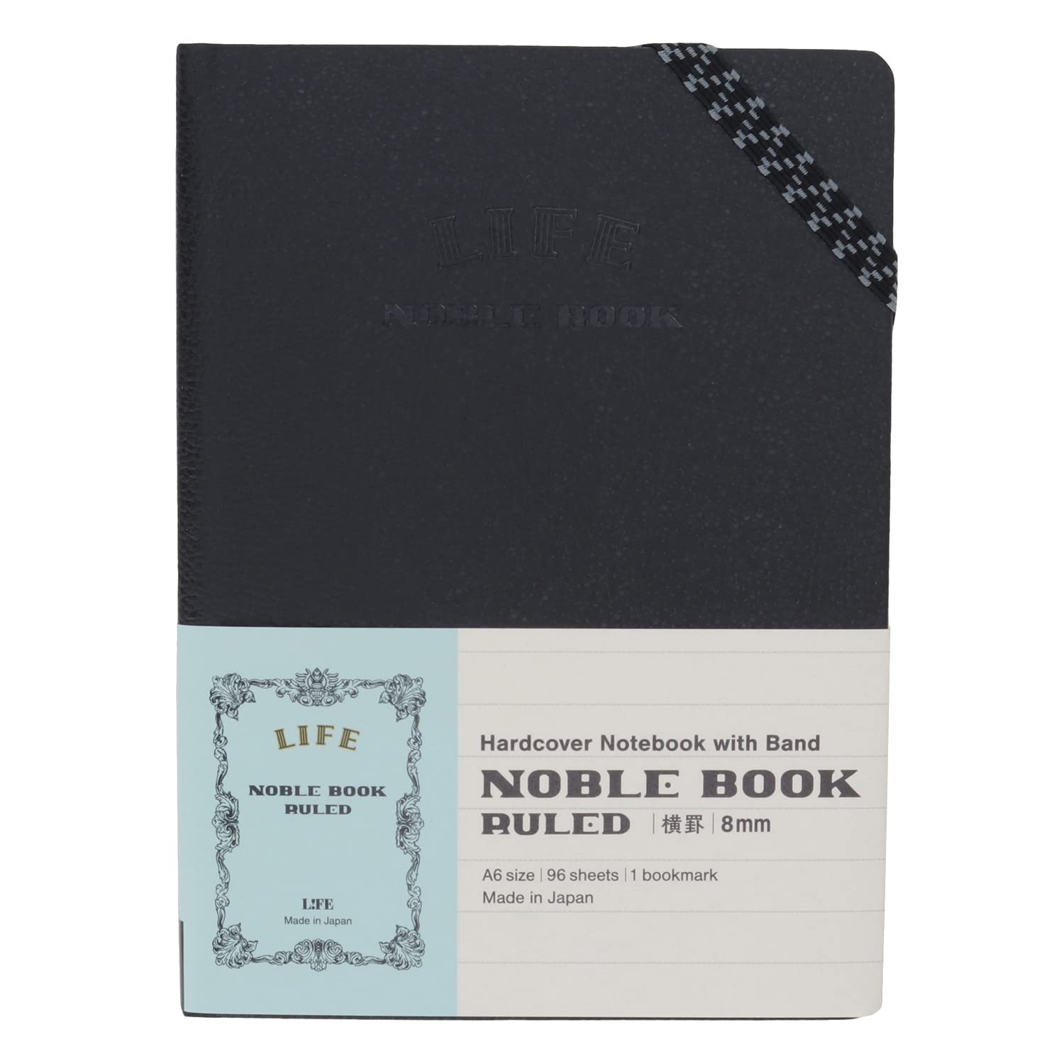 Life Noble Book A6 &amp; A5 Notebook - Ruled, Grid, &amp; Plain Options