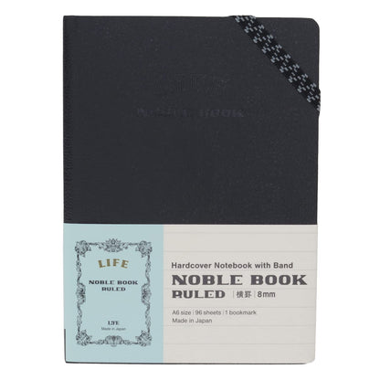 Life Noble Book A6 &amp; A5 Notebook - Ruled, Grid, &amp; Plain Options
