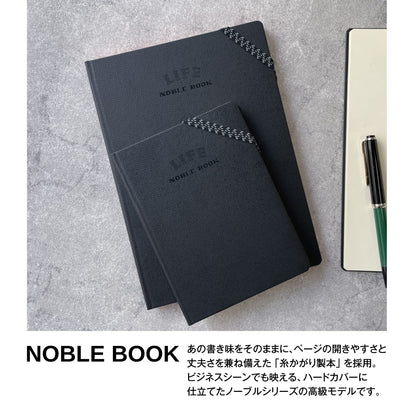 Life Noble Book A6 &amp; A5 Notebook - Ruled, Grid, &amp; Plain Options