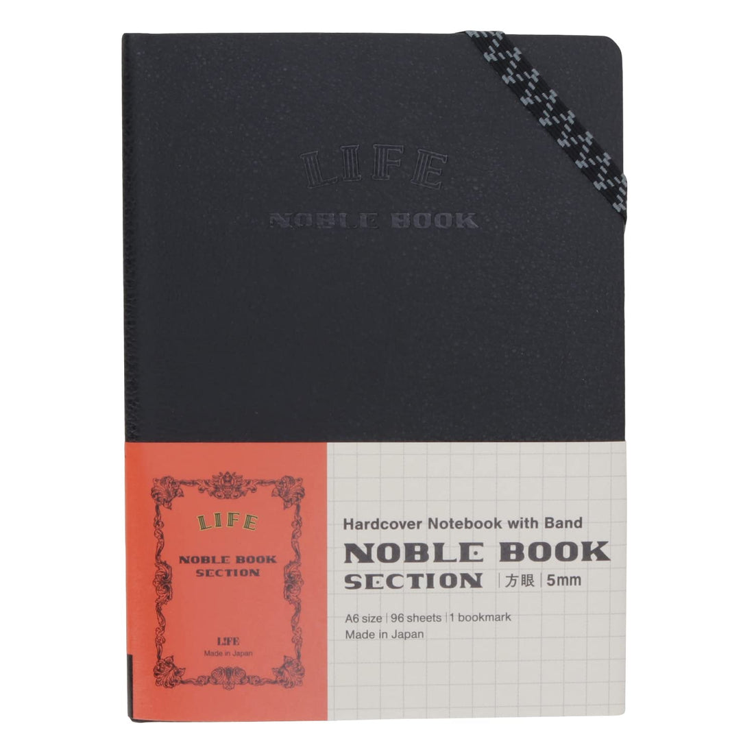 Life Noble Book A6 &amp; A5 Notebook - Ruled, Grid, &amp; Plain Options