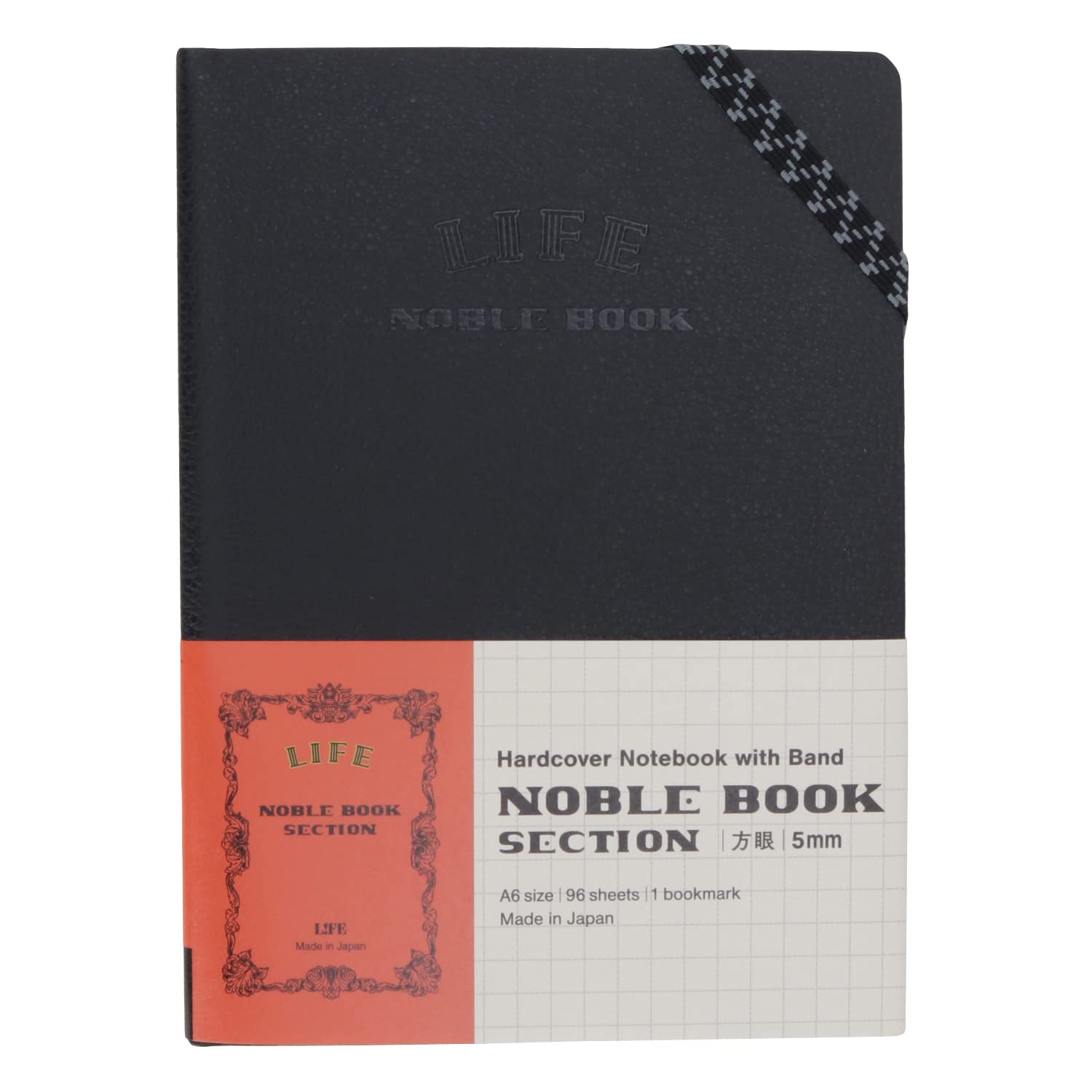 Life Noble Book A6 &amp; A5 Notebook - Ruled, Grid, &amp; Plain Options