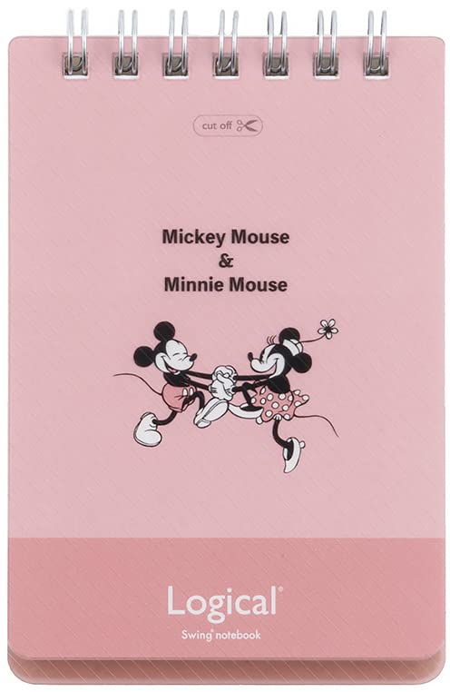 Nakabayashi Disney Swing Logical W Ring Notebook A5, B5 &amp; A7