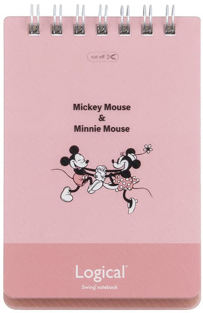 Nakabayashi Disney Swing Logical W Ring Notebook A5, B5 &amp; A7