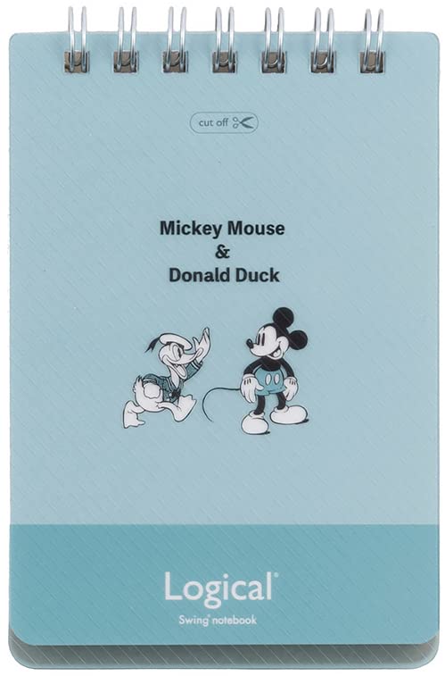 Nakabayashi Disney Swing Logical W Ring Notebook A5, B5 &amp; A7