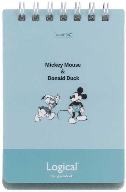 Nakabayashi Disney Swing Logical W Ring Notebook A5, B5 &amp; A7