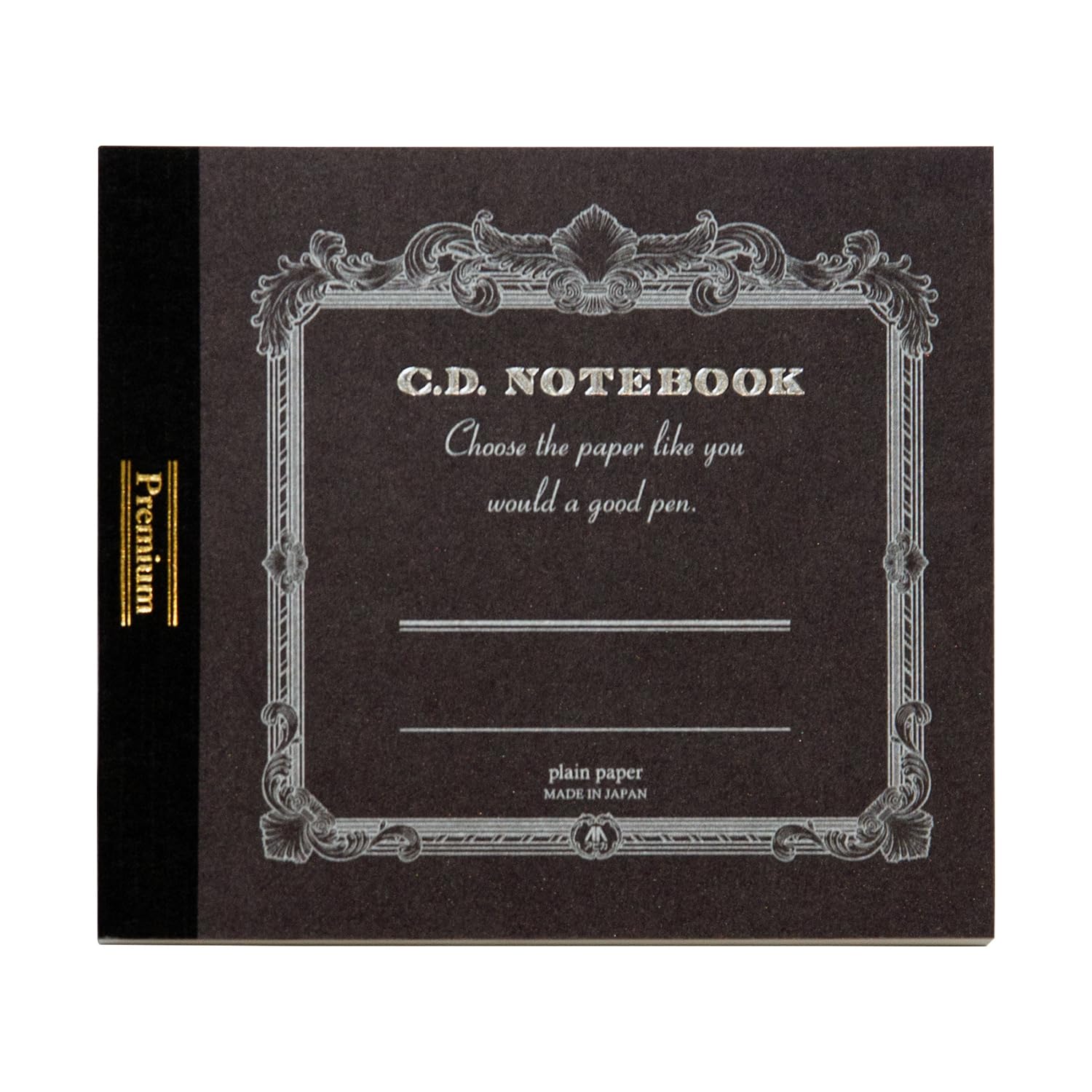 Apica Premium CD Notebook A5 Size Graph Paper, Blank Pages &amp; Wide Rule