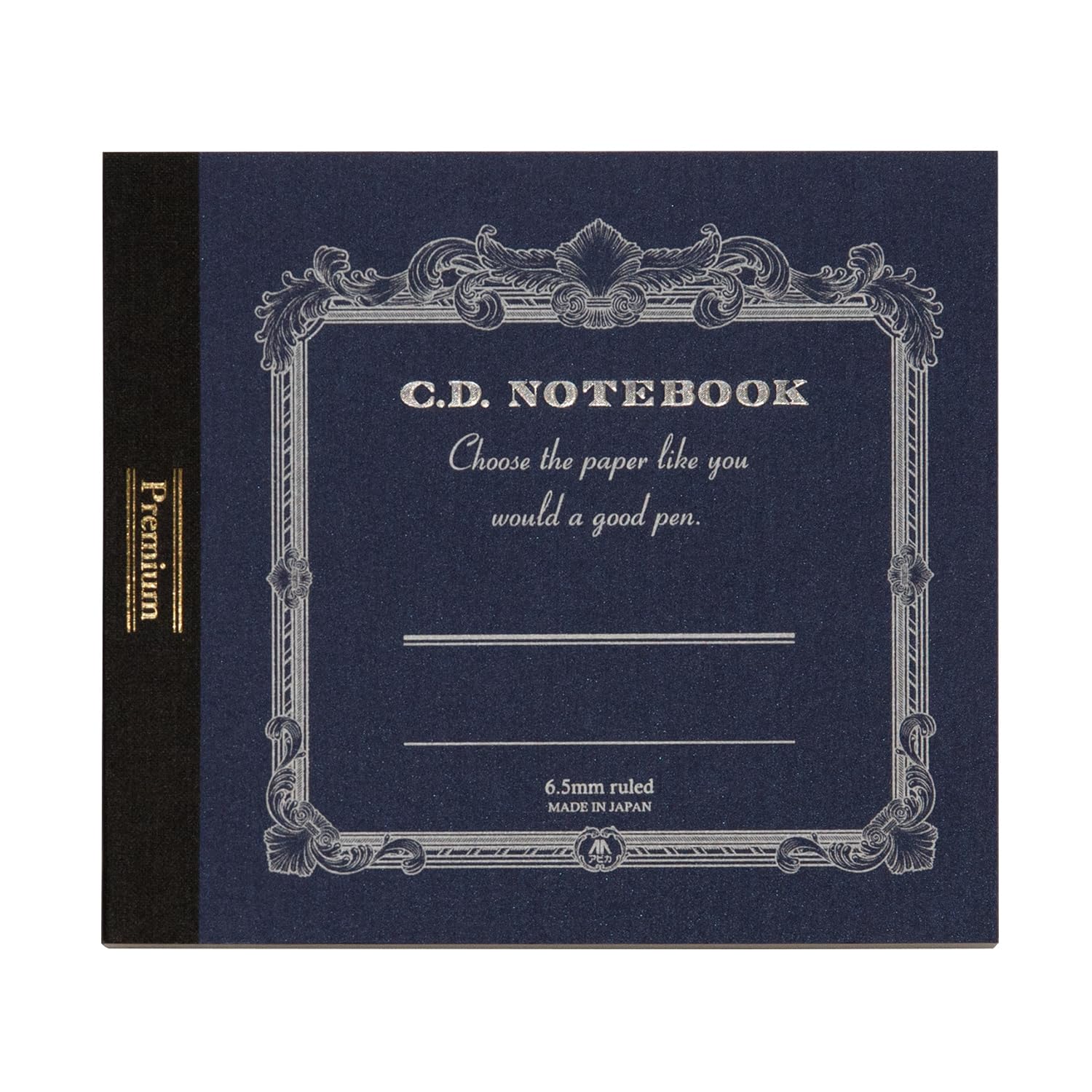 Apica Premium CD Notebook A5 Size Graph Paper, Blank Pages &amp; Wide Rule