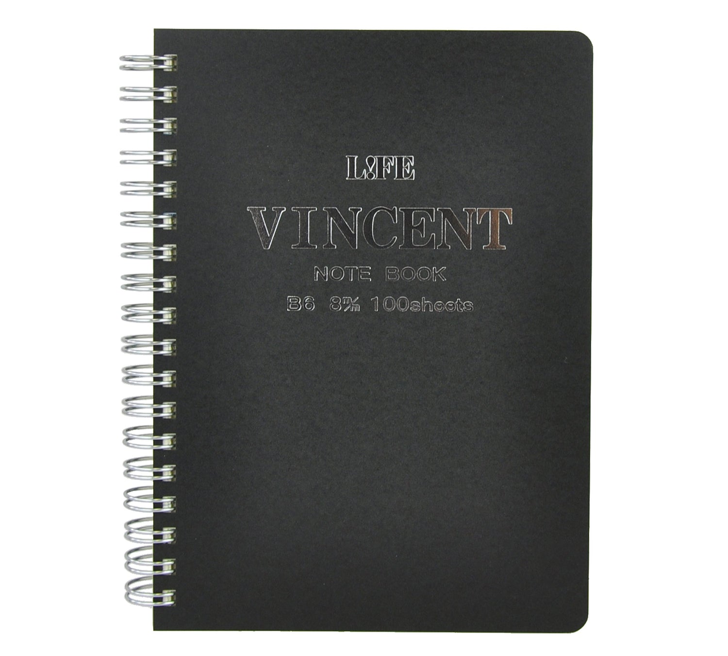 LIFE Vincent A5 Notebook with 8mm Ruled Lines &amp; Pages