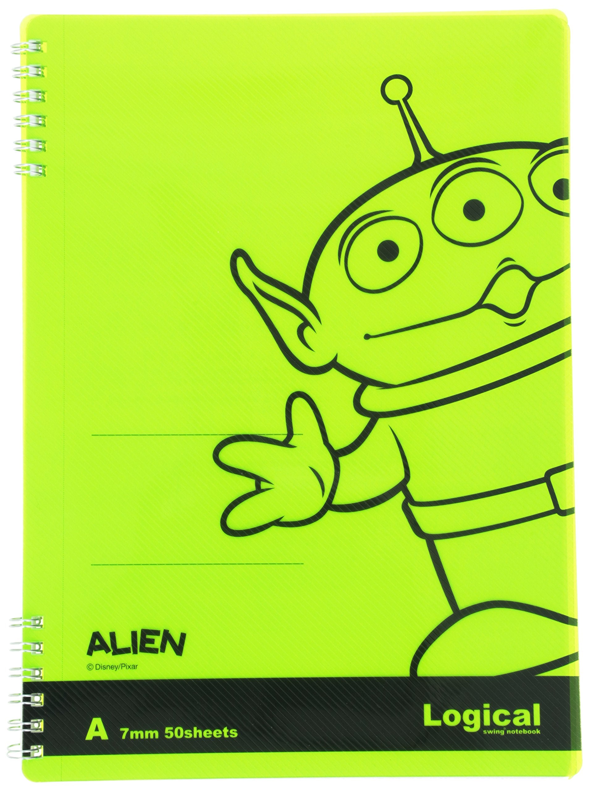 Nakabayashi Wiro Notebook B5 &amp; A5 with Alien and Pluto Designs
