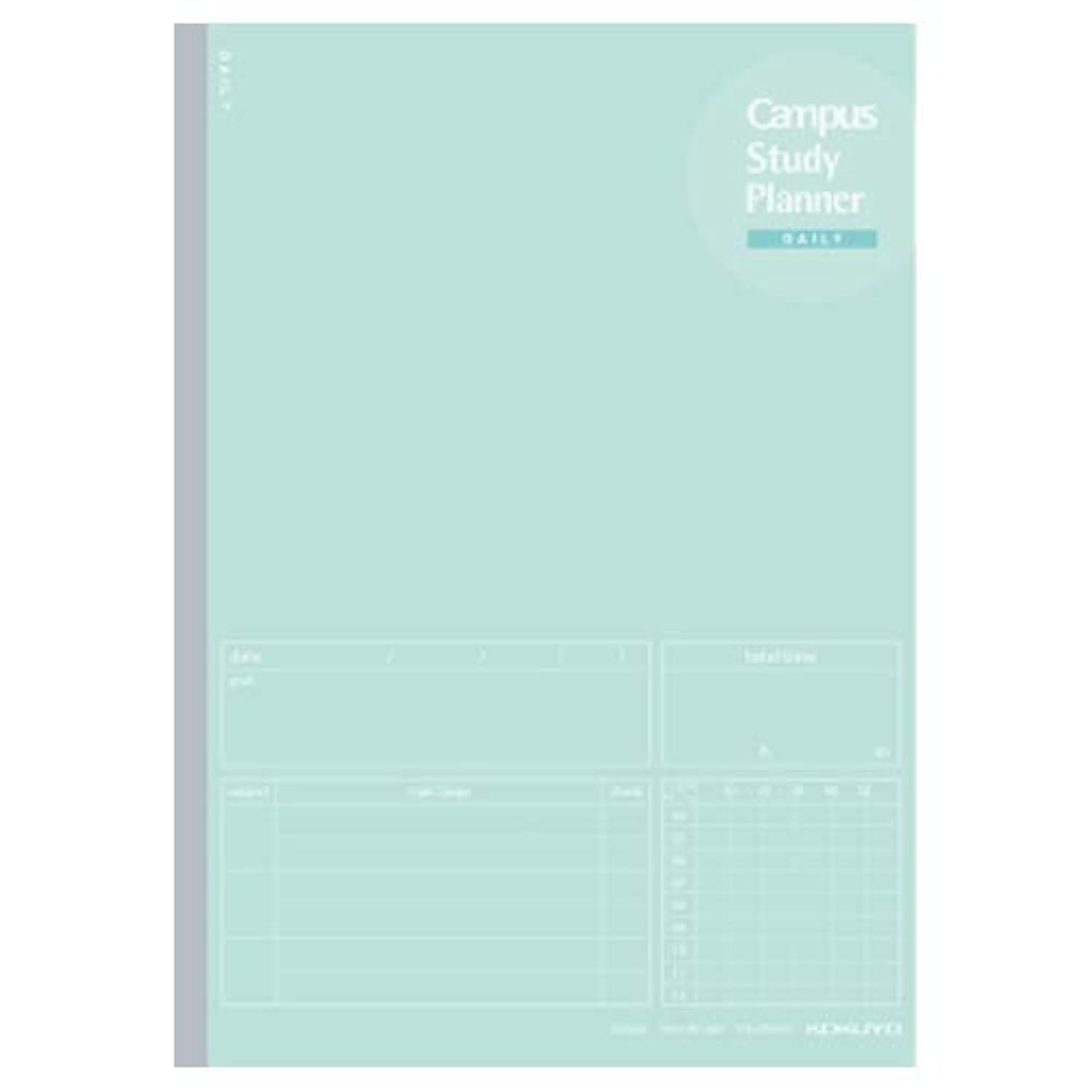 KOKUYO Campus Study Planner Daily Notebook &amp; B5/A5 Options