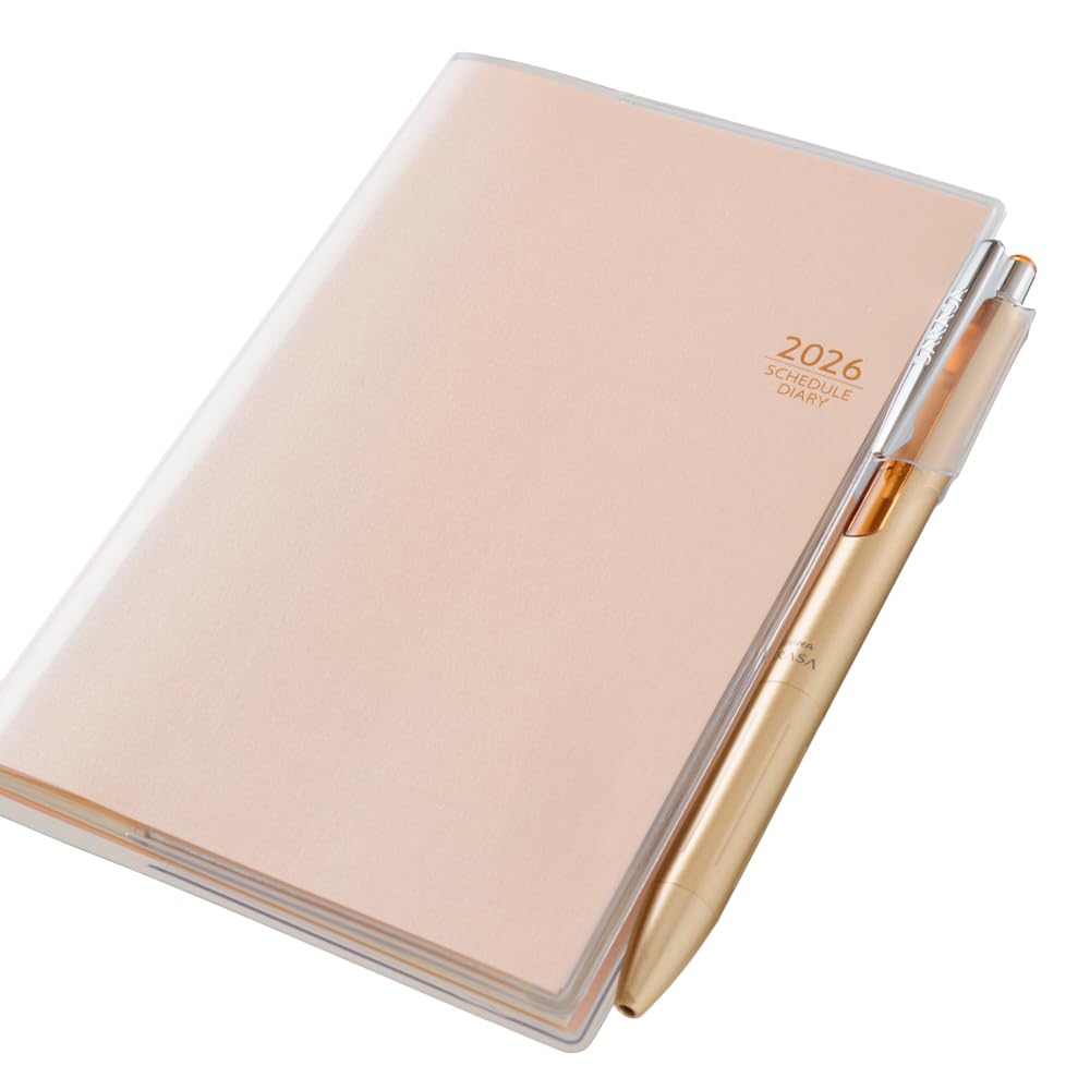 NOLTY Monthly Slim Planner 2026 with Sunday and Monday Start Options