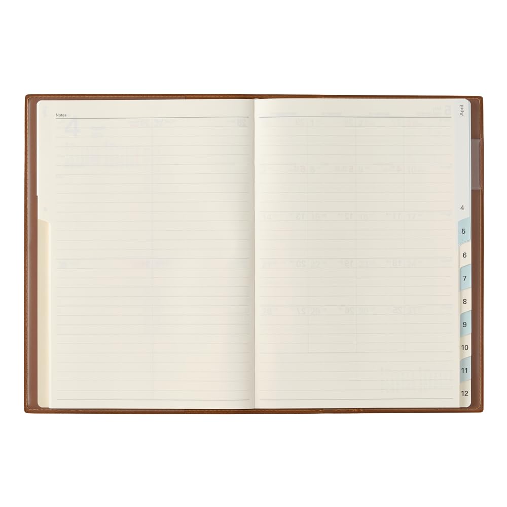 NOLTY A5 Weekly Planner &amp; Organizer - Camel &amp; Black Variants