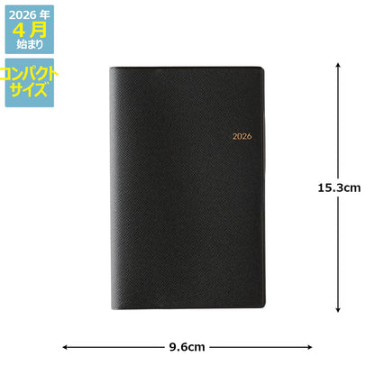 JMAM NOLTY Pocket Casual Planner Monthly &amp; Weekly Left, April Start