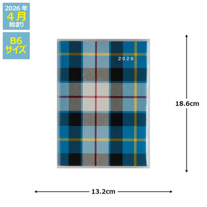 Takahashi Shoten 2026 Edition Planner &amp; Index Book with Check Patterns